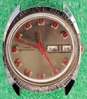 lot C2405 Mens 1973 Timex Fancy Red Manual Wind Vintage Watch Parts
