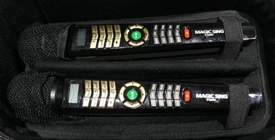 Magic Sing ET23KH Portable Karaoke System w/ 2 Mics | 4 Chips