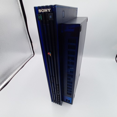 PlayStation 2 Console Midnight Blue SCPH-50000 w/ HDD Controller Japanese Tested - Picture 3 of 14