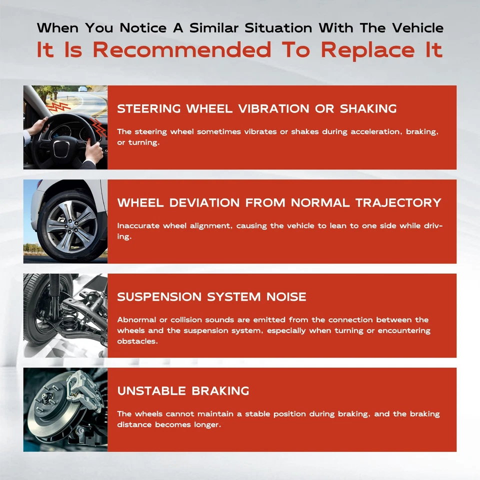 4X Kit de brazo de control para Mercedes-Benz C43 AMG 2017-23 A2053308403 2053303303 Foto 4 de 4