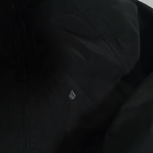 Volcom Jacket Men Full Zip Hooded Black Size US-Small Water Resistant Insulated - Picture 9 of 15