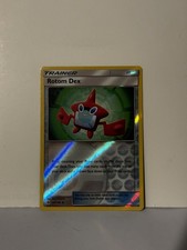 Rotom Dex Reverse Holo SM Base Set 131/149 NM Pokemon Fast Ship