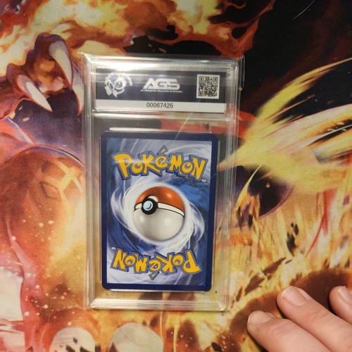 Pokemon SWSH Brilliant Stars Aggron V 096/172 AGS Mint 9 Full Art Holo Rare 2022 - Picture 2 of 2