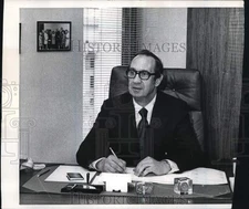 1973 Press Photo Assemblyman Lucio F. Russo in his Office - sia30379