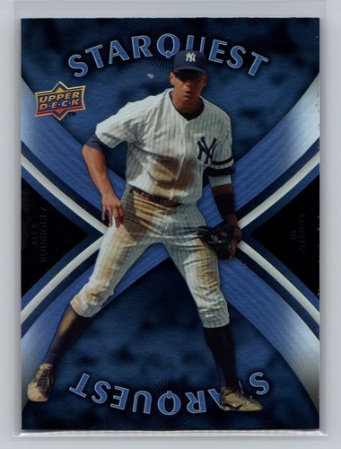 2008 Upper Deck Alex Rodriguez New York Yankees StarQuest Blue Rare #SQ-20 5186