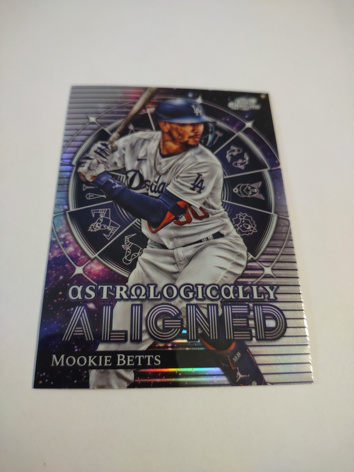 MOOKIE BETTS 2024 Topps Chrome Cosmic ASTROLOGICALLY ALIGNED card #AA-19 Dodgers