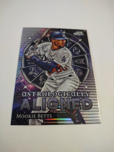MOOKIE BETTS 2024 Topps Chrome Cosmic ASTROLOGICALLY ALIGNED card #AA-19 Dodgers