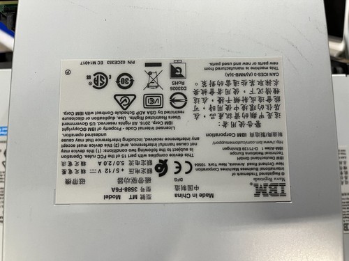 Napęd taśmowy IBM 3588-F6A Ultrium LTO 6 FC 8Gb/s 39U3420 - Zdjęcie 7 z 11