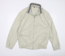 Thomas Nash Men's Beige Windbreaker Jacket M