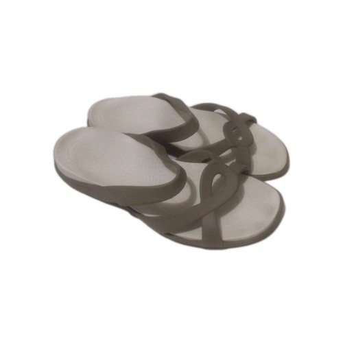 Sandalias Crocs Meleen Twist color topo tostado champiñón talla 11 para mujer  - Imagen 3 de 10