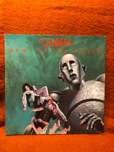 LP – queen – news of the world – Electra original Dash original inner – EX  US