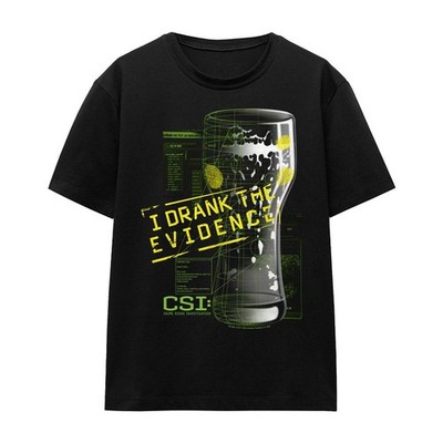 CSI - ''I Drank the Evidence'' T-Shirt für Herren/Damen Unisex (TV15575)