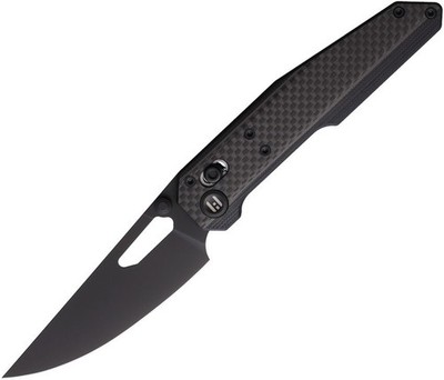HIGHTRON Sharplyn Axis Lock Black Folding Knife 14C28N Blade