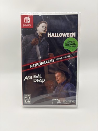 Neu Sealed Halloween und Ash vs Evil Dead Double Feature -Nintendo Switch-