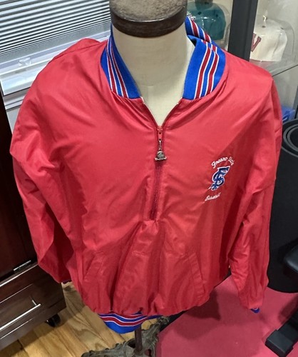 Vintage Fresno State Bulldogs Baseball Lightweight Jacket Mens Xl