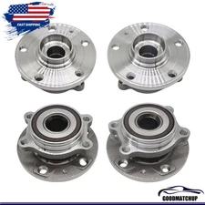 For Volkswagen Passat Jetta Tiguan Audi TT FWD Front and Rear Wheel Bearing Hubs