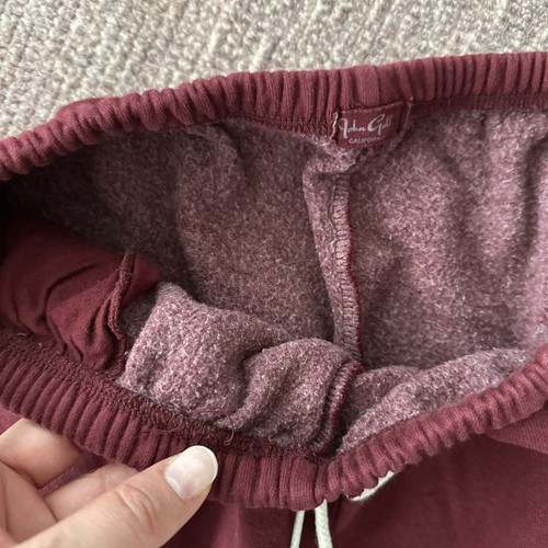 Pantalone jogger donna John Galt rosso made in Italy comodo tasche comodo taglia small - Foto 8 di 9