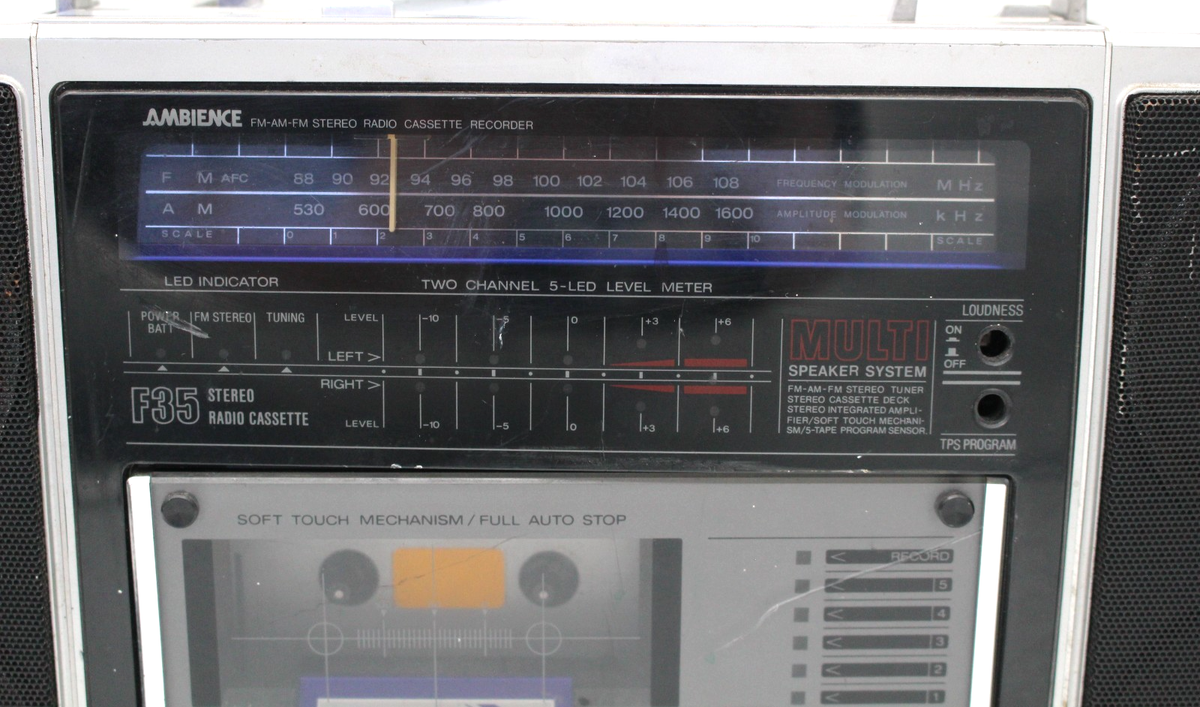 【稀少・レトロ】National RX-F35 AMBIENCE ラジカセ Vintage Panasonic RX-F35 AMBIENCE Mini Boombox - FOR PARTS | eBay