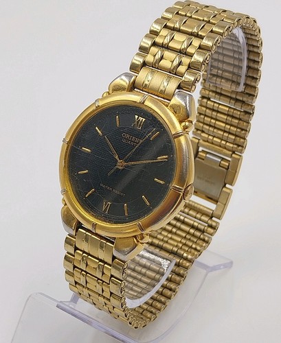 Orient Herrenarmbanduhr, Steel-Gold Farben | Orient Quartz Uhr. - Bild 11 von 11