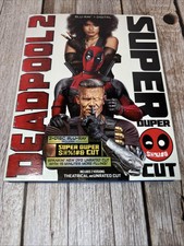 Deadpool 2 (Blu-ray, 2018) Super Duper Cut Blu-Ray Discs Marvel Used