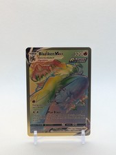 Pokemon🔥BLAZIKEN VMAX 200/198🔥GOLD FOIL Collectible Rainbow🔥Chilling Reign🔥