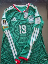 ADIDAS MEXICO WC2026 VS SOUTHAFRICA MORA KA6058 LS LONG L ORIGINAL JERSEY SHIRT