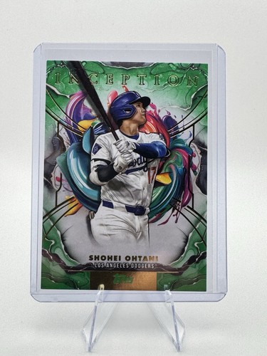 2026 Topps Inception Baseball Shohei Ohtani Green - Los Angeles Dodgers