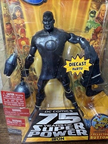 DC Universe Classics Iron Figure New 2009 Mattel 75 Years Of Super Power Bad Box - Picture 4 of 5