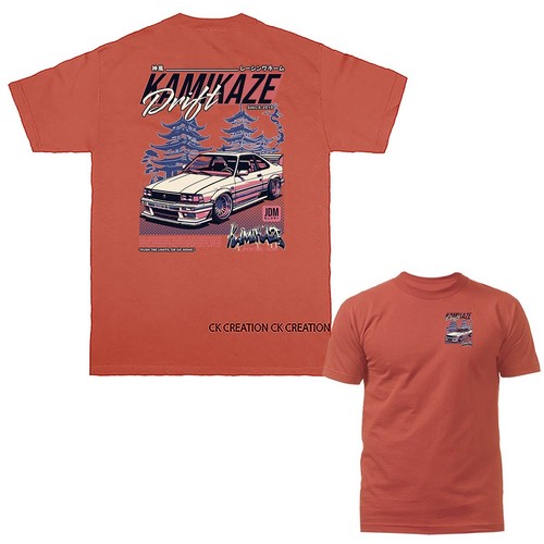 Camiseta Kamikaze Race Importada Afinada Personalizada JDM Coche Deportivo - Imagen 12 de 17