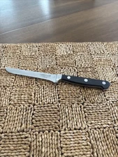 Calphalon 5” Knife Steel Blade Full Forged Boning Knife w/ Black Handle