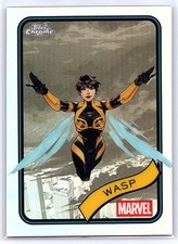 2025 Topps Chrome Marvel Wasp #113 Refractor