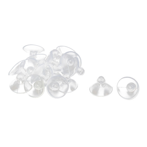 Rubber Anti-Collision Desk Glass Sucker Hanger Pads Suction Cups 18mm 20pcs - Picture 1 of 7