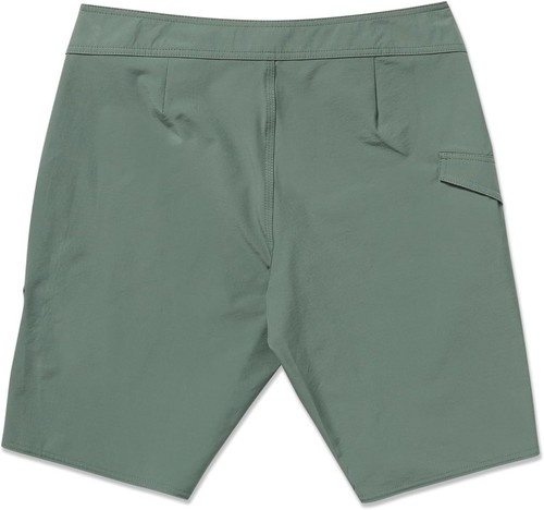 Volcom Men's Standard Mod Tech 20" Boardshort Swim Trunk, Light Olive