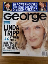 George Magazine December 2000/January 2001 Linda Tripp JFK Jr. Delay Gephardt