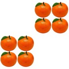 2 Count Künstliche Orangenscheiben Heimdekoration Simulationsfruchtmodelle