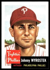 Johnny Wyrostek 1953 1994 Topps Archives #79 Phillies MLB READ FREE SHIPPING