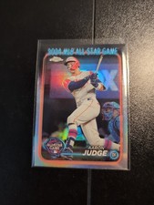 2024 Topps Chrome Update Aaron Judge All Star Game Refractor #ASGC-6 - Yankees 