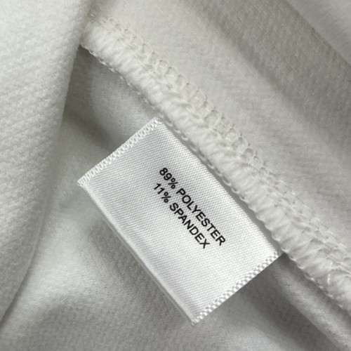 Peter Millar US Open Tennis White Full Zip Jacket Performance Stretch MEDIUM - Picture 6 of 8