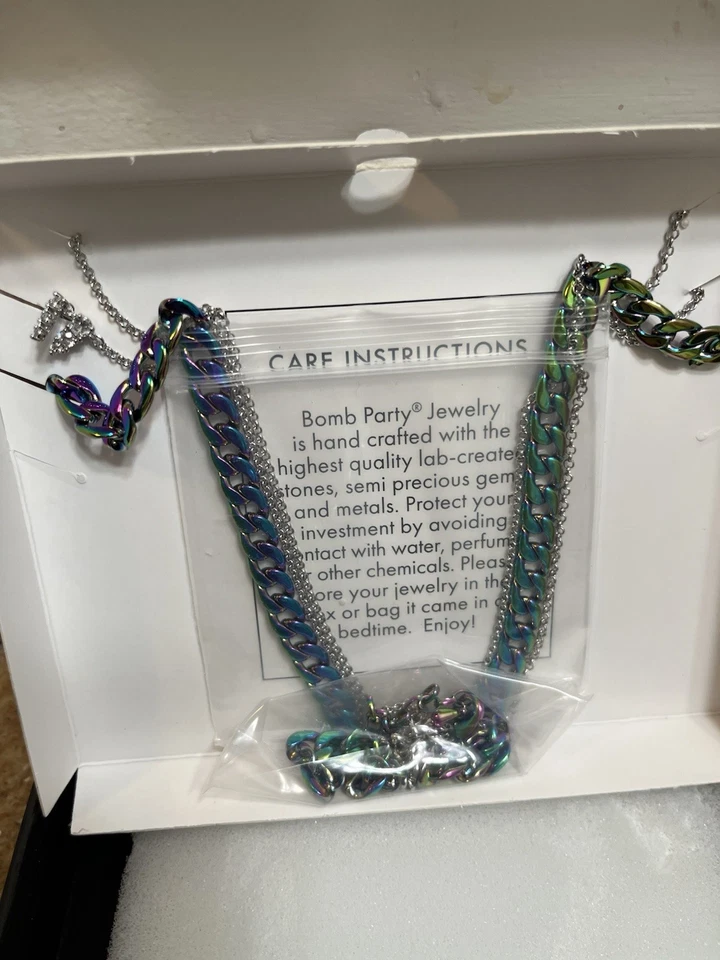 Bomb Party Retro *BLACK BOX* Luxe Layers She Makes Her Own Rules Necklaces - Image 4 of 4