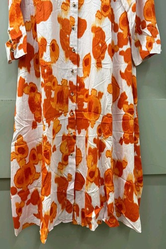 SELECTED FEMME Nicolette Long Sleeve Ankle Shirt Dress - UK 14 / EU 42 - £95 - Picture 5 of 12