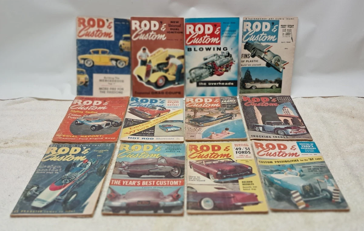 Rod & Custom Magazine 1956 12冊セット 25+ Rod & Custom Magazines for sale | Updated Oct 2026