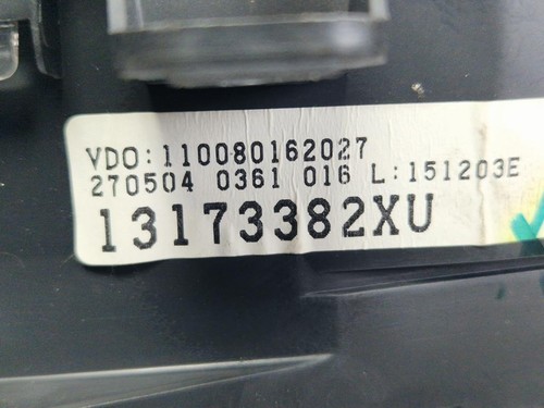 Tachimetro OPEL MERIVA A 1.6 13173382XU - Foto 5 di 5