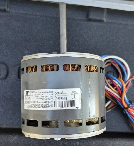 OEM EMERSON K55HXKEB-9467 Blower Motor 1014028 115V 1/2HP RPM 1100/4SPD #CME950