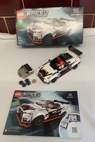 LEGO SPEED CHAMPIONS NISSAN GT-R NISMO KOMPLETT MIT ANLEITUNG & BOX