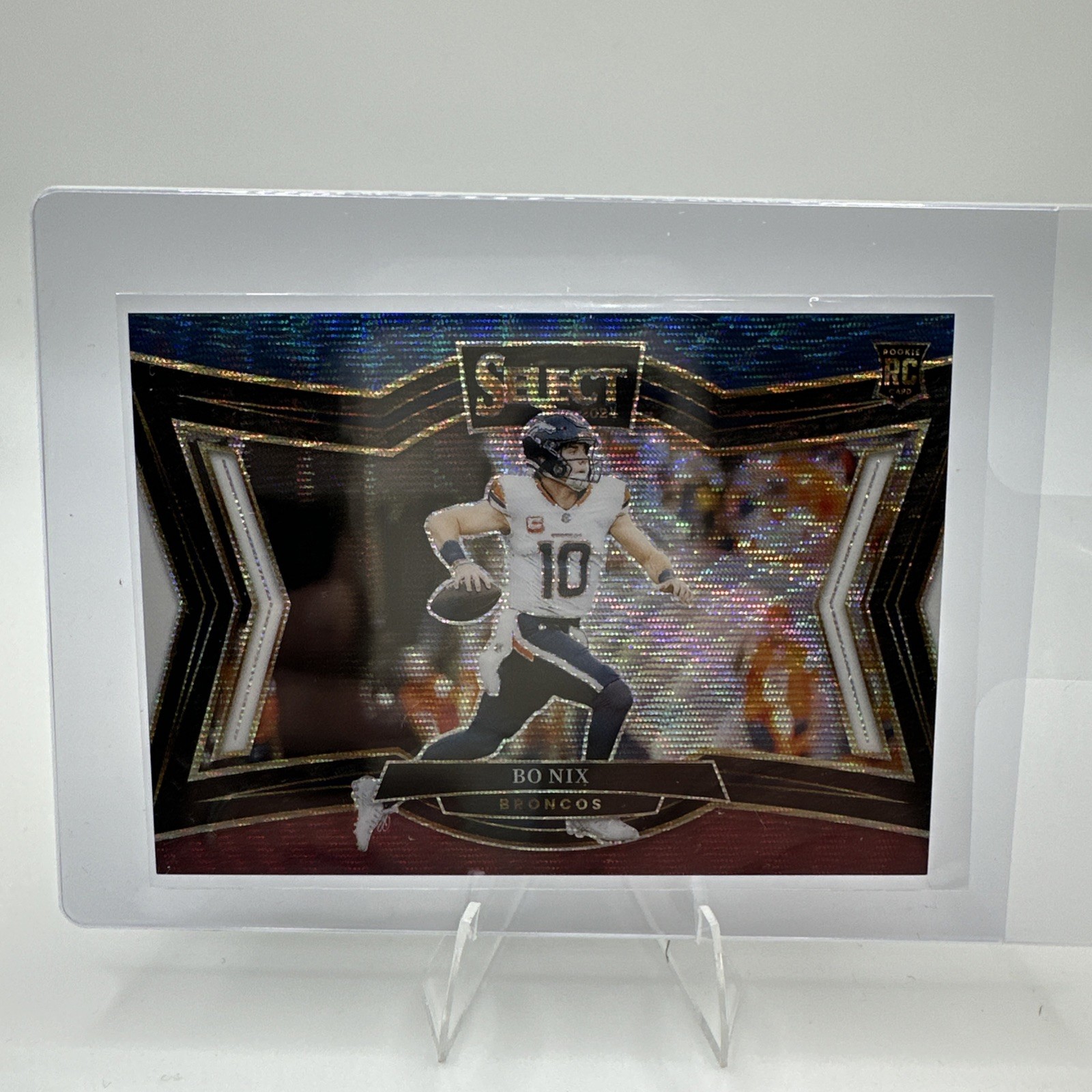 2024 PANINI SELECT FOOTBALL BO NIX ROOKIE TRI-COLOR PRIZM FIELD LEVEL 42/99 📈🔥