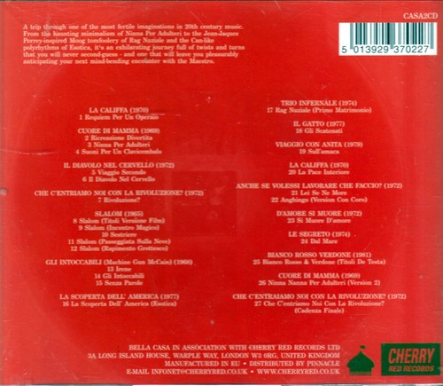 ENNIO MORRICONE In The Brain CD Movie Soundtracks Psychedelic - Picture 2 of 2