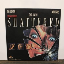 "Shattered" Stereo Extended Play Laserdisc LD - Tom Berenger Greta Scacchi