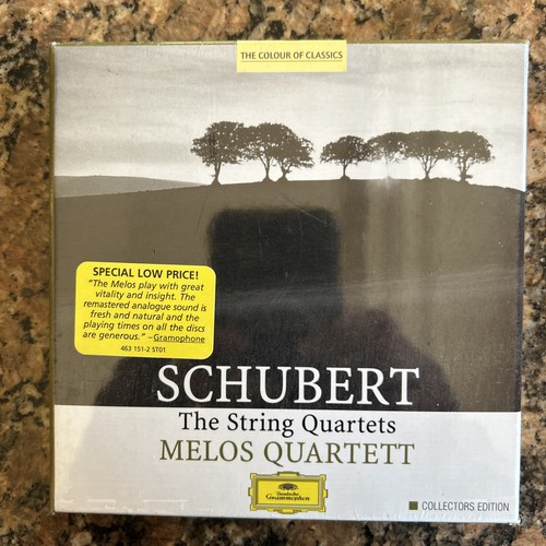 Schubert String Quartets Melos Quartett Collectors Edition 6 CD Set Brand New - Picture 1 of 2