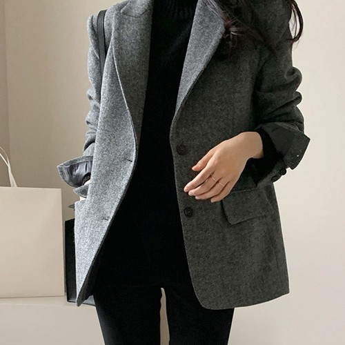 Spring and Autumn Women's Elegant Blazer Single Breasted Fashion Jacket - Picture 6 of 39