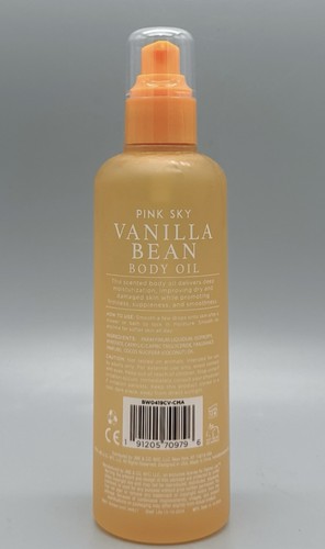 Pink Sky Vanilleschote duftendes Körperöl ~ erneuern ~ 8,11 flüssige Unzen/240 ml neu - Bild 3 von 4